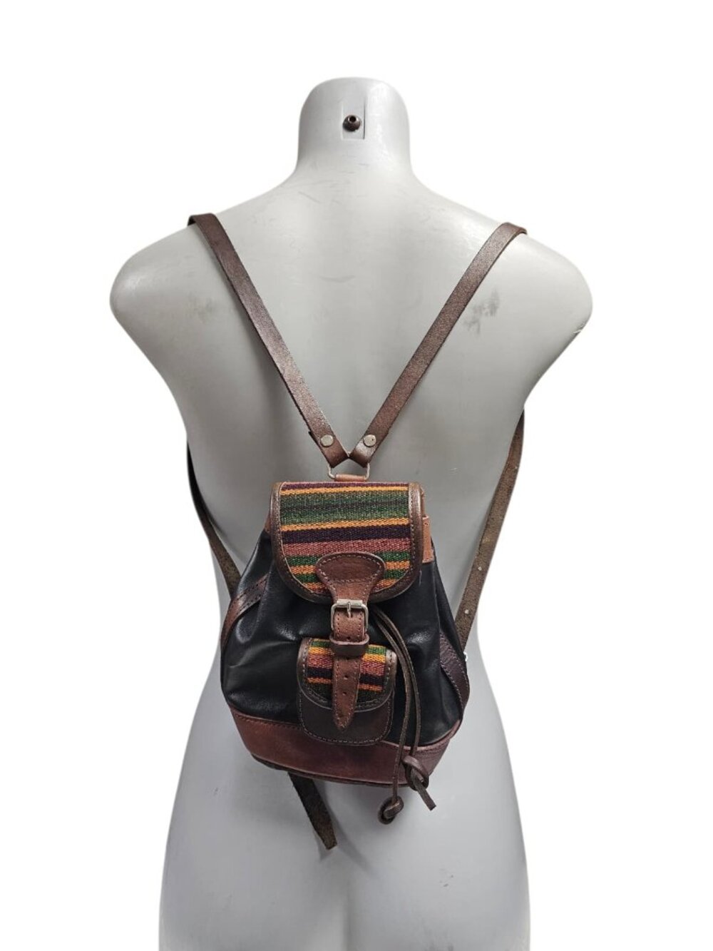 Inca Sun leather mini backpack